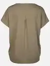 Bild 2 von Damen T-Shirt mit Glitzerfrontprint Oliv