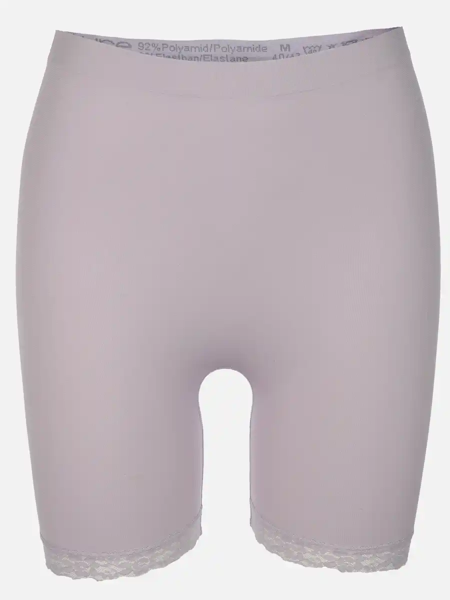 Bild 1 von Damen Longpant mit Spitzenbesatz Grau