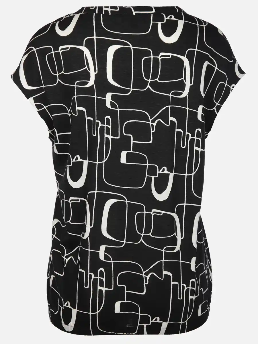 Bild 2 von Damen Printshirt ohne Ärmel Schwarz