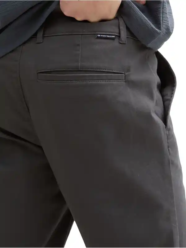 Bild 3 von Herren Slim Fit Chino Shorts Grau