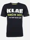 Bild 1 von Herren Arbeitsshirt mit Frontspruch Blau