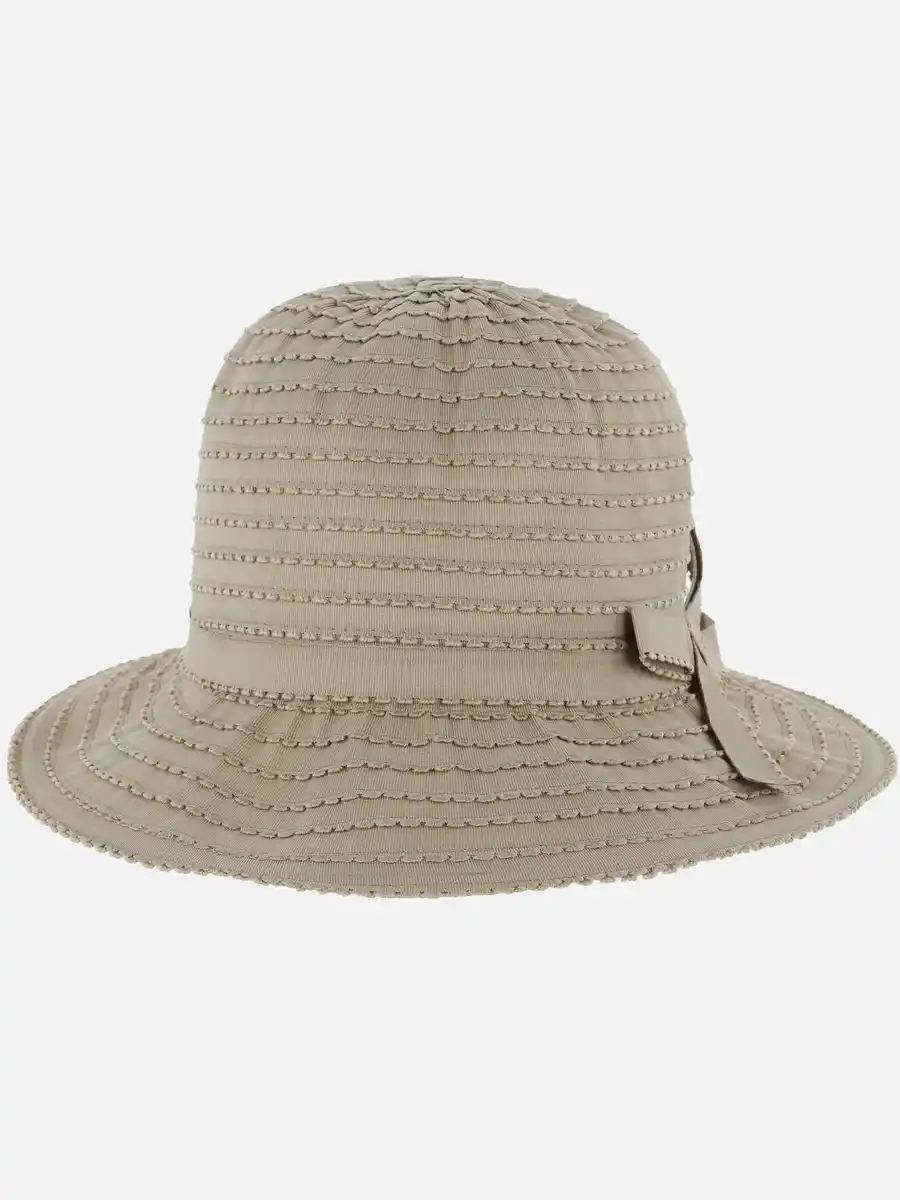 Bild 1 von Damen Stoffhut mit Schleife Oliv