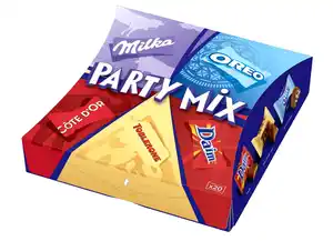 Milka Party-Mix 20 einzeln verpackte Mini-Schokoladenklassiker