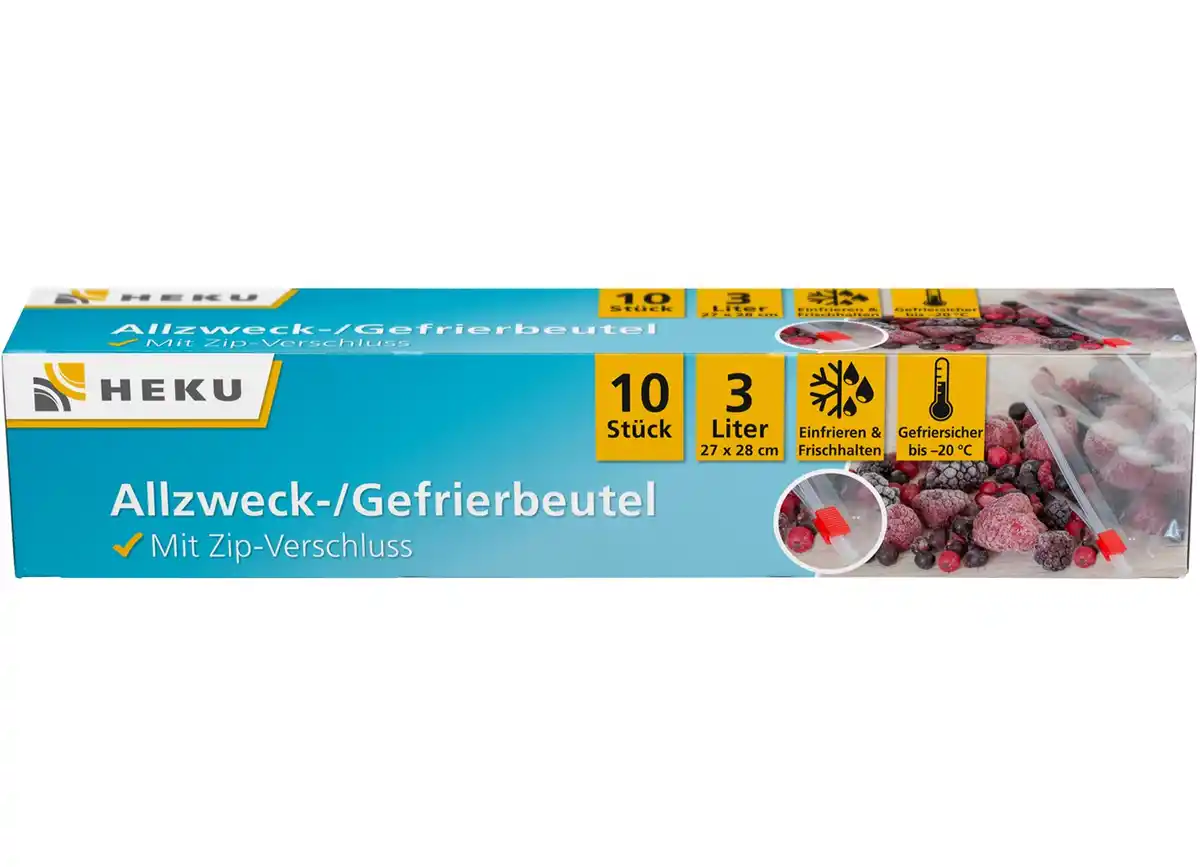 Bild 1 von Gefrierbeutel 3L 3 Liter