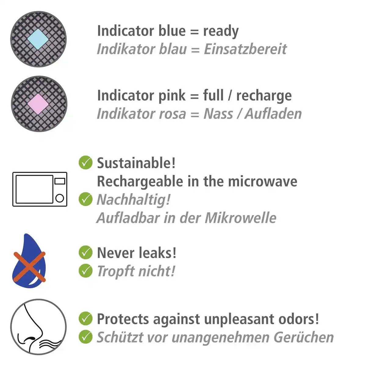 Bild 2 von Auto-Entfeuchter mit Indikator 2 x 500g