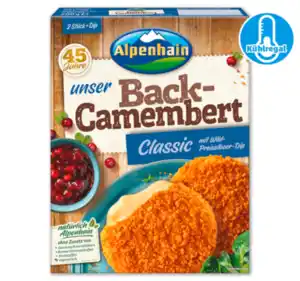 ALPENHAIN Back-Camembert oder -Hirtenkäse*