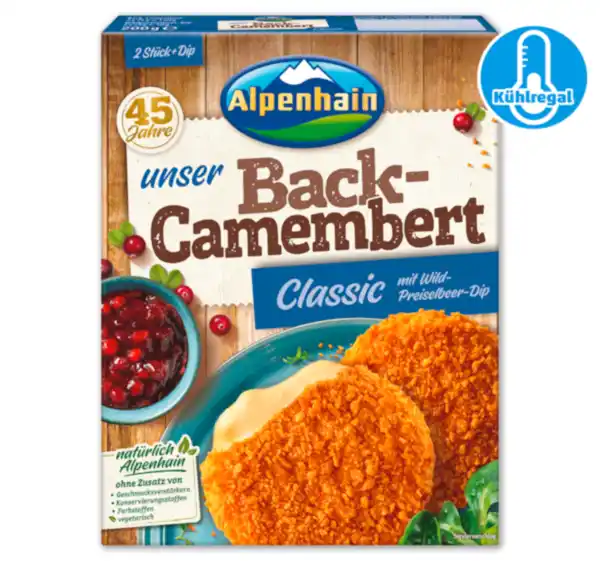 Bild 1 von ALPENHAIN Back-Camembert oder -Hirtenkäse*