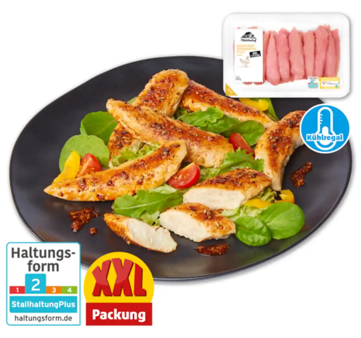Bild 1 von MÜHLENHOF Frische-HähnchenInnenbrustfilets*