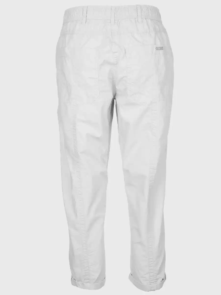 Bild 2 von Damen Papertouchhose in 7/8 Länge Weiß