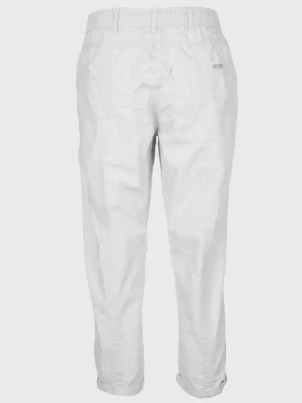 Bild 2 von Damen Papertouchhose in 7/8 Länge Weiß