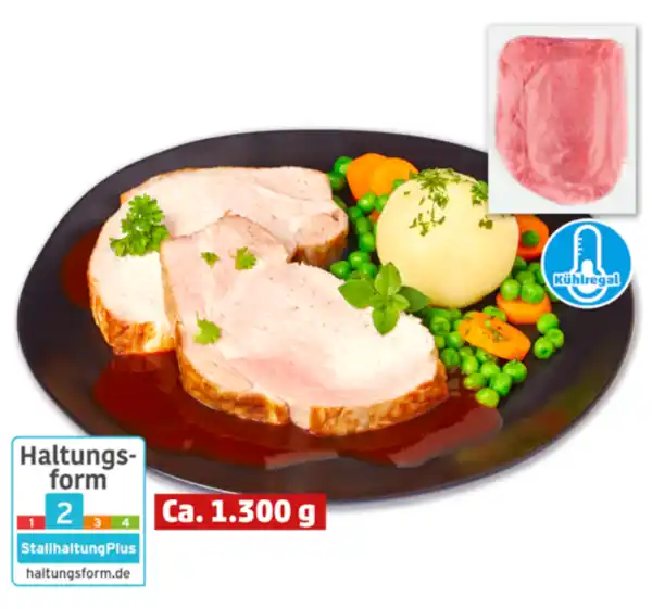 Bild 1 von Frischer Schweinerückenbraten*