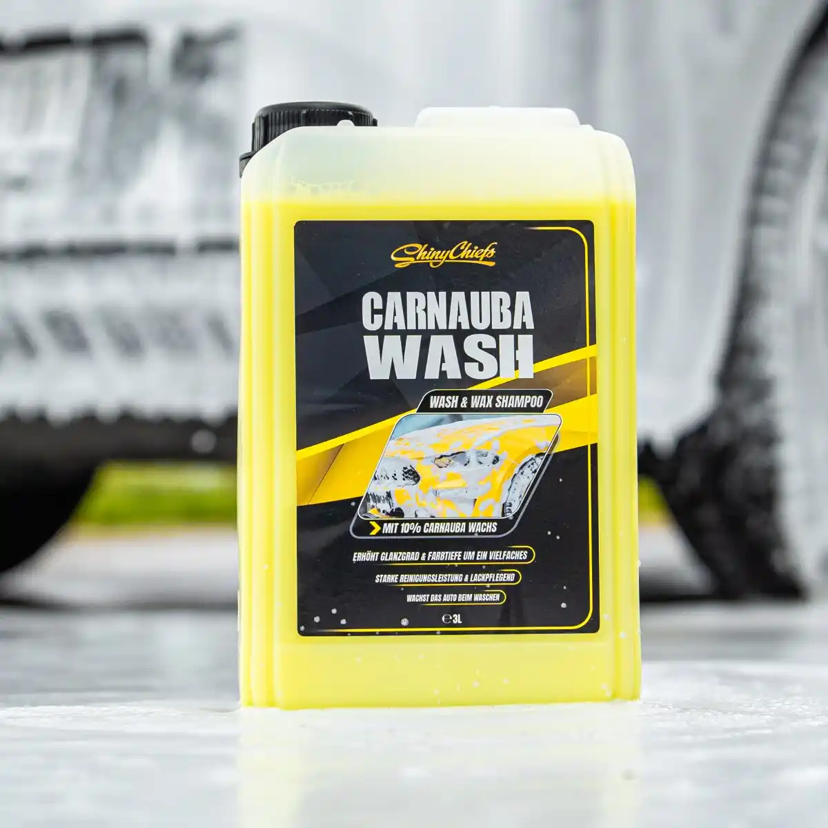 Bild 2 von CARNAUBA WASH - WAX SHAMPOO PINK Autoreinigungsmittel 3 Liter