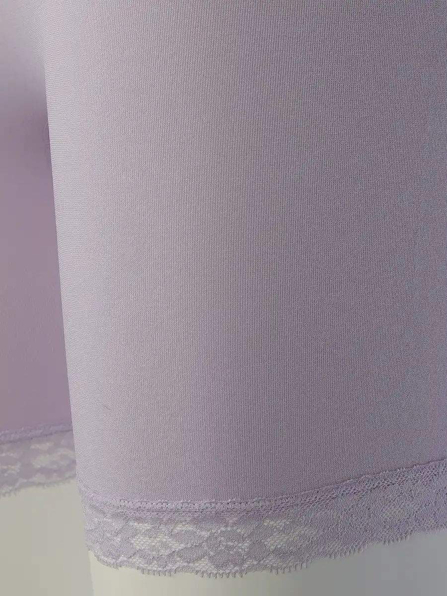 Bild 3 von Damen Longpant mit Spitzenbesatz Grau