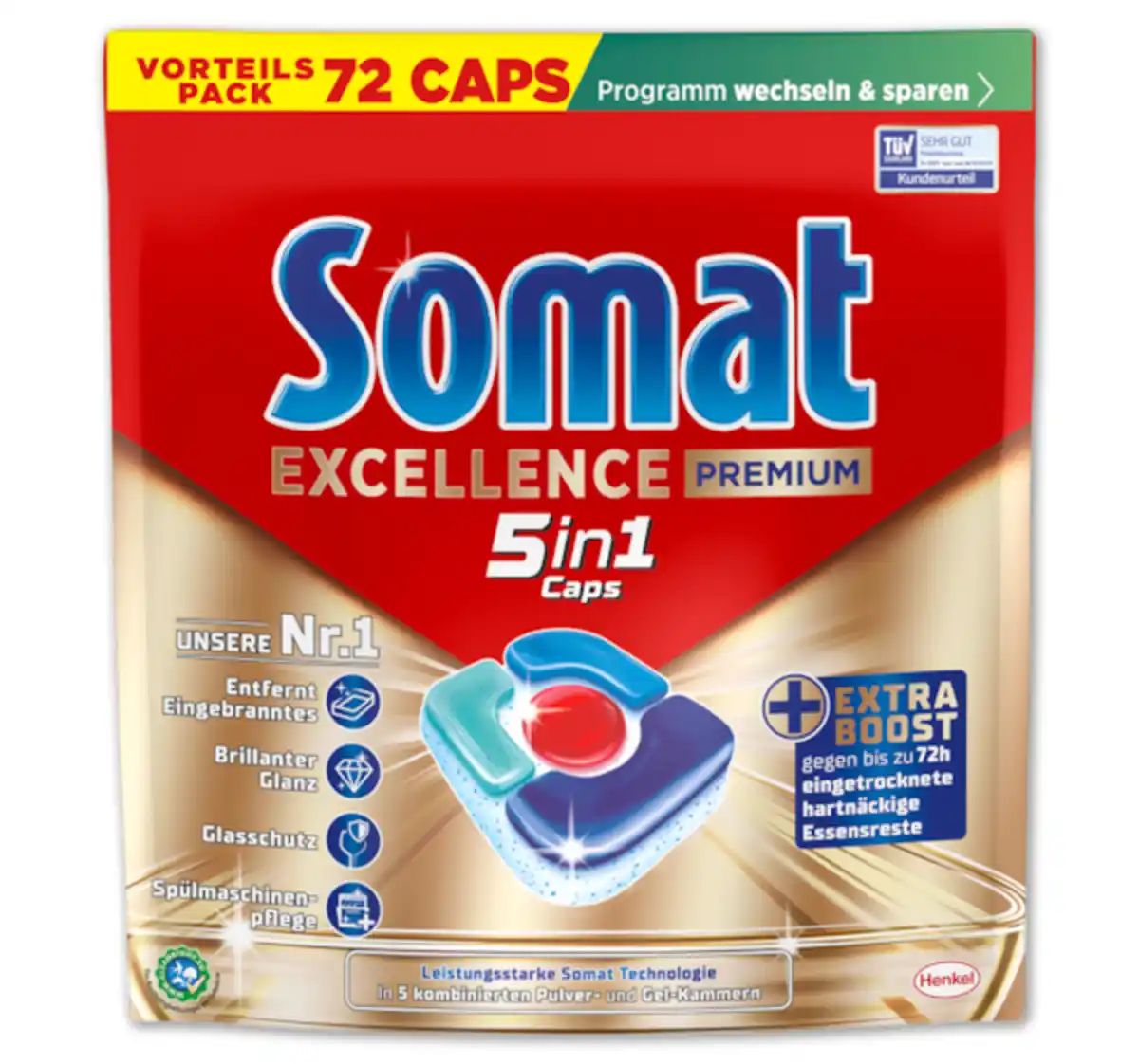 Bild 1 von SOMAT Excellence Premium 5 in 1 Caps*
