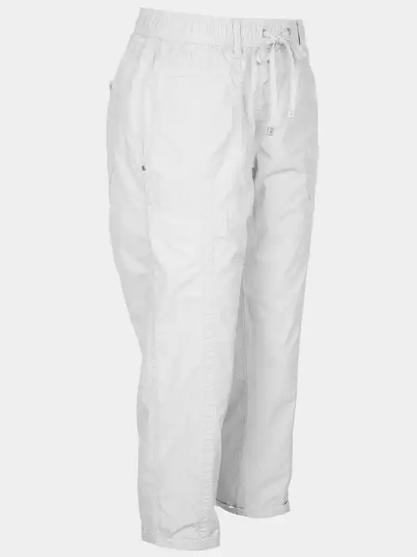 Bild 3 von Damen Papertouchhose in 7/8 Länge Weiß