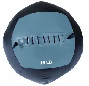 Body Coach Medizinball Wall  Ø 36 cm 7,26kg Gewichtsball robuster PU Trainingsball soft