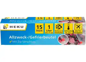 Gefrierbeutel mit Zip-Verschluss
