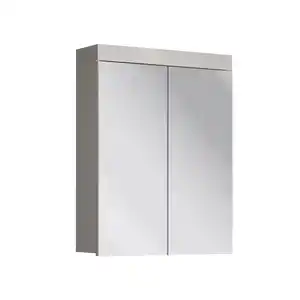 Trendteam Spiegelschrank 'Amanda' weiß glänzend 60 x 77 x 17 cm