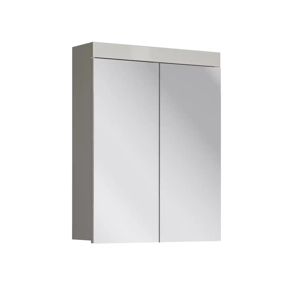 Bild 1 von Trendteam Spiegelschrank 'Amanda' weiß glänzend 60 x 77 x 17 cm