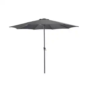 toom Marktschirm 'Santorini' anthrazit Ø 300 cm