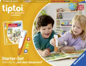 Ravensburger tiptoi® Starter-Set: Stift und Bilderbuch Bauernhof