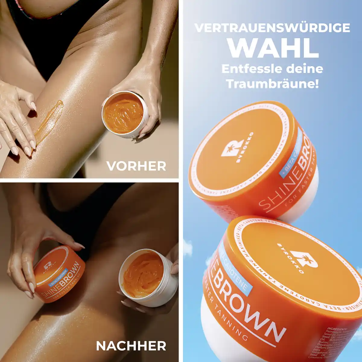 Bild 3 von Byrokko Shine Brown Beta Carotene Bräunungsbeschleuniger, 200 ml