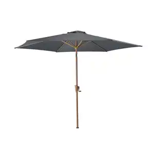 toom Marktschirm 'Porto' anthrazit Ø 300 cm