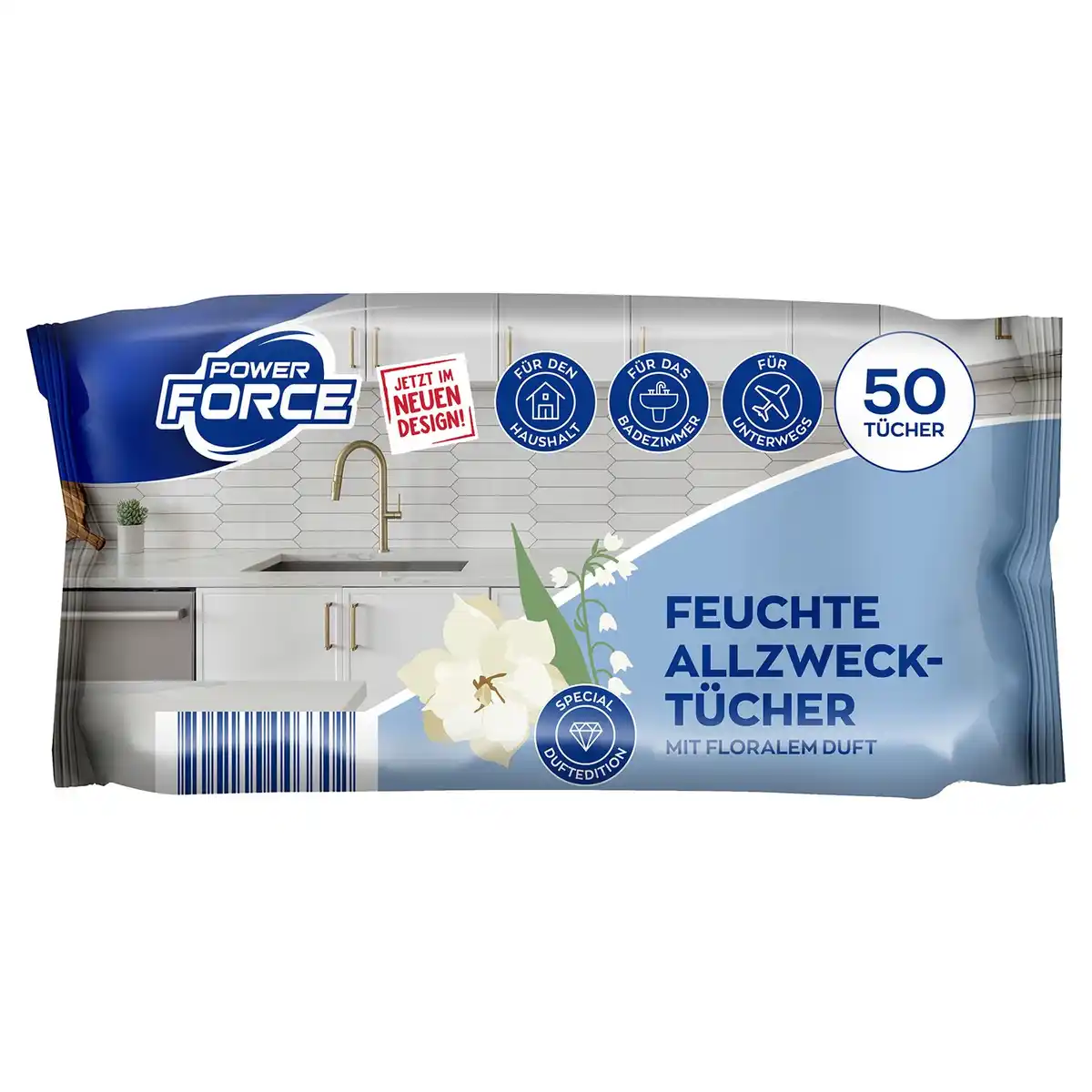 Bild 1 von OPTIWISCH Allzwecktücher Duft 2 x 50