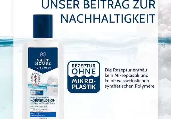 Bild 4 von Salthouse feuchtigkeitsspendende Körperlotion mit Totes Meer Mineralien & Urea, 250 ml