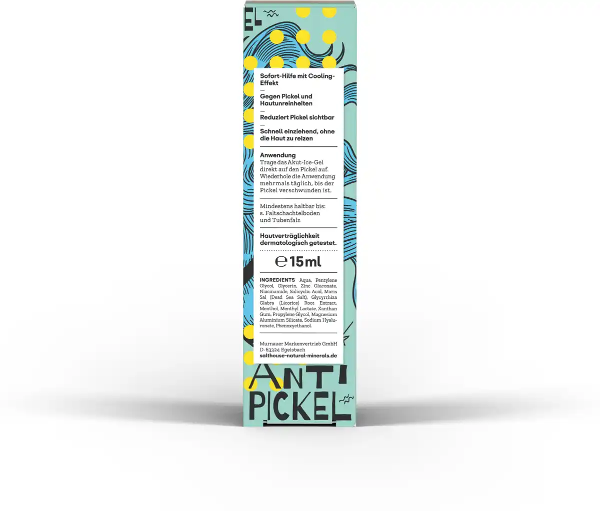 Bild 3 von Salthouse Natural Minerals Anti Pickel Akut Ice Gel, 15 ml