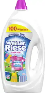 Weißer Riese Colorwaschmittel Gel 100 WL