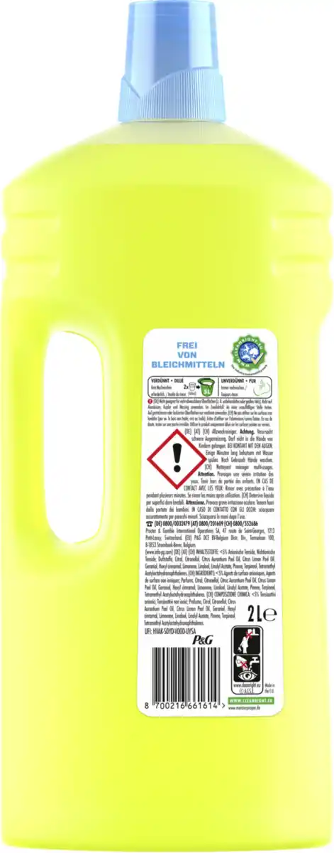 Bild 2 von Meister Proper Allzweckreiniger Citrusfrische, 2 L