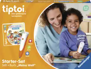 Ravensburger tiptoi® Starter-Set: Stift und Bilderbuch Meine Welt
