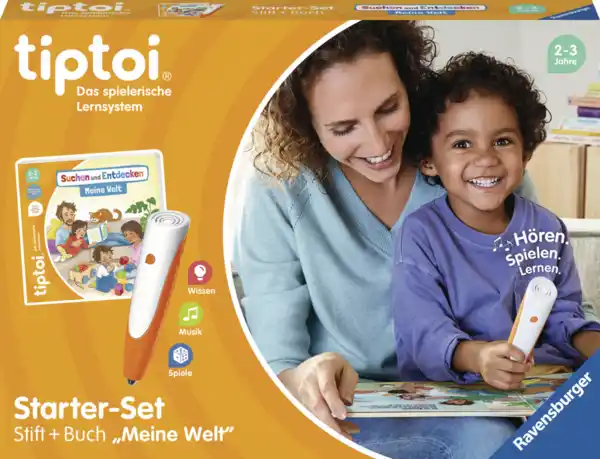 Bild 1 von Ravensburger tiptoi® Starter-Set: Stift und Bilderbuch Meine Welt