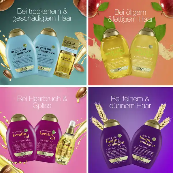 Bild 1 von ogx Shampoo Clarify & Shine & Apple Cider Vinegar, 385 ml