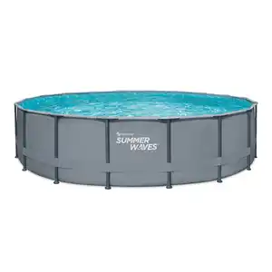 Frame-Pool-Set 'Elite Frame' Ø 549 x 132 cm mit Filterpumpe und Sicherheitsleiter