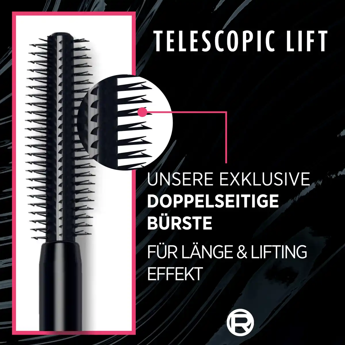 Bild 3 von L’Oréal Paris Mascara Telescopic Lift Extra Black, 9,9 ml