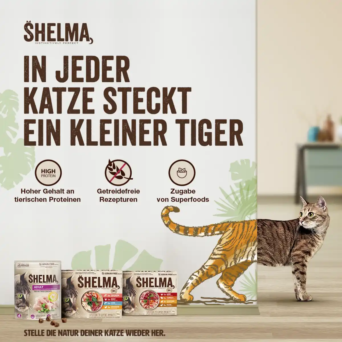 Bild 3 von Shelma Trockenfutter Adult Huhn, 750 g