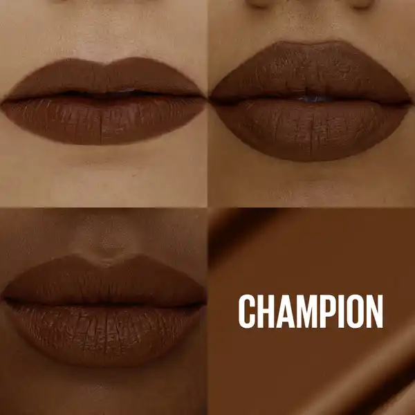 Bild 3 von Maybelline New York Super Stay Matte Ink Lippenstift 520 Champion, 5 ml