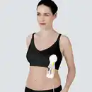 Bild 2 von medela 3-in-1 BH Stillen und Abpumpen, schwarz, Gr. M
