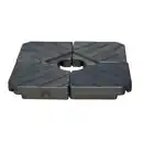 Bild 1 von toom Schirmständerplatten Kunststoff schwarz
