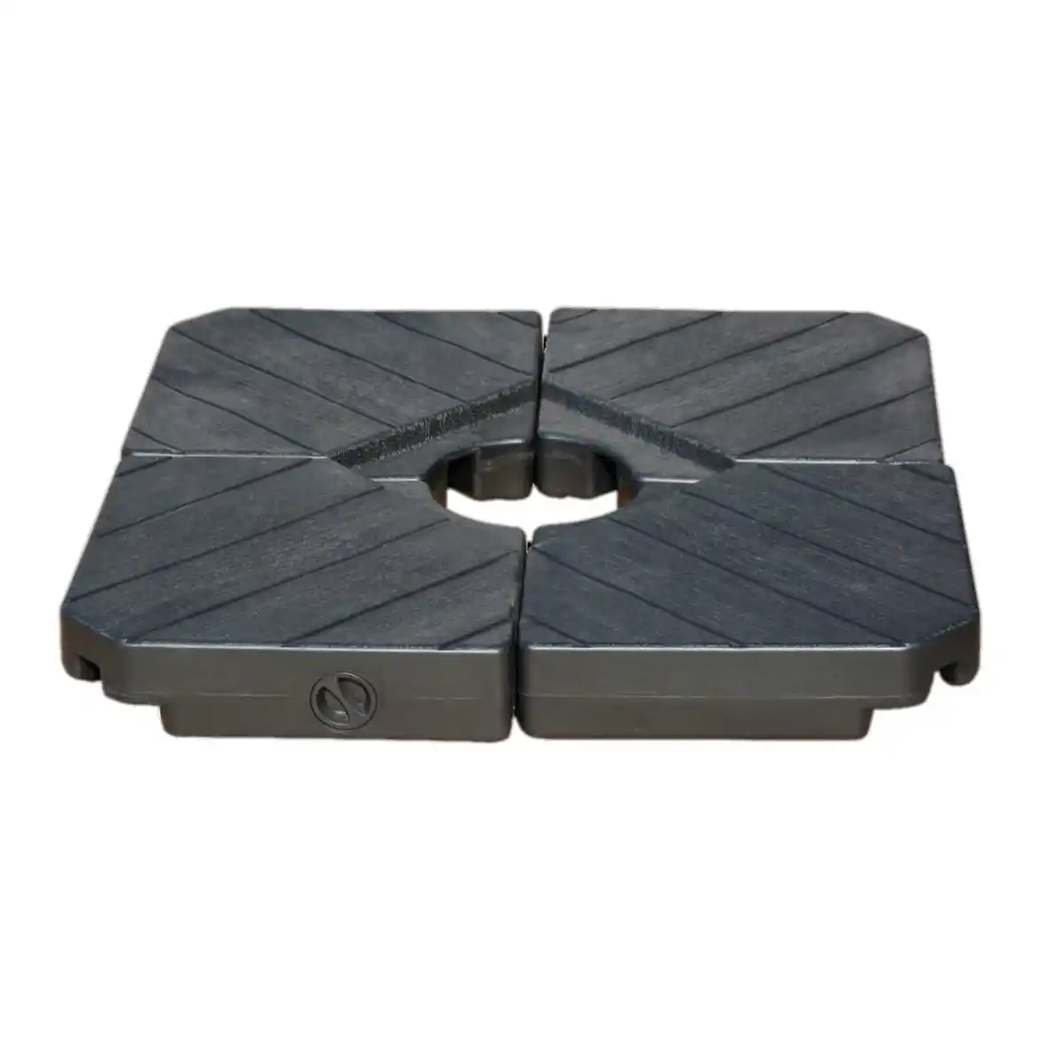 Bild 1 von toom Schirmständerplatten Kunststoff schwarz