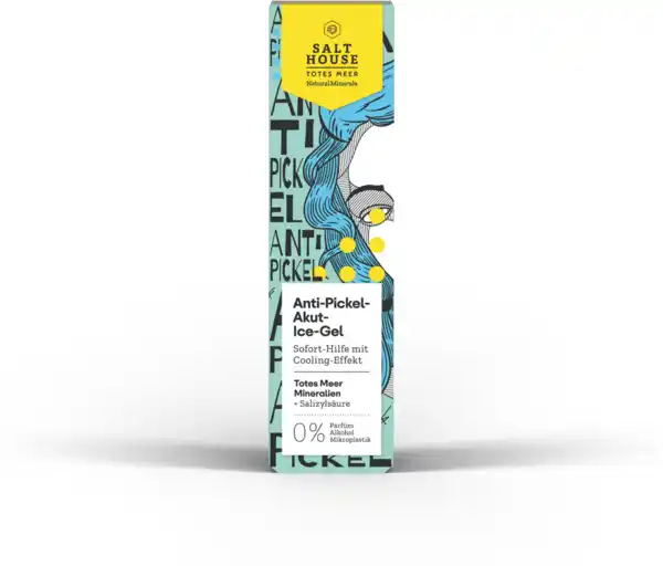Bild 1 von Salthouse Natural Minerals Anti Pickel Akut Ice Gel, 15 ml