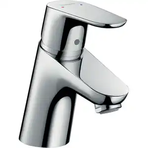 Hansgrohe Einhebel-Waschtischmischer 'Focus' mit Zugstangen-Ablaufgarnitur chromfarben
