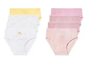 lupilu® Kleinkinder Slips, 4 Stück, reine Bio-Baumwolle