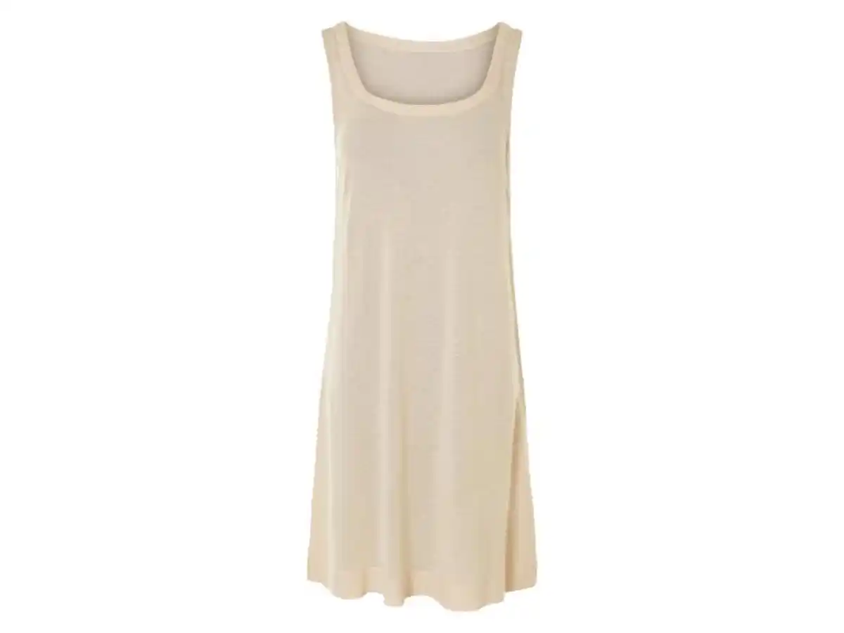 Bild 2 von esmara® Damen Kleid, mit Leinen