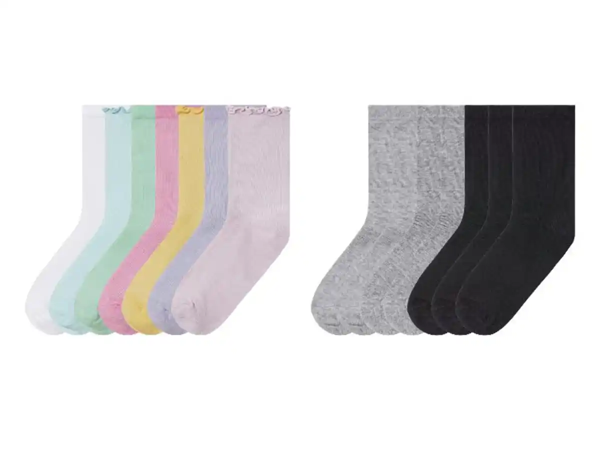 Bild 1 von pepperts!® Kinder Socken, 7 Paar, mit Bio-Baumwolle