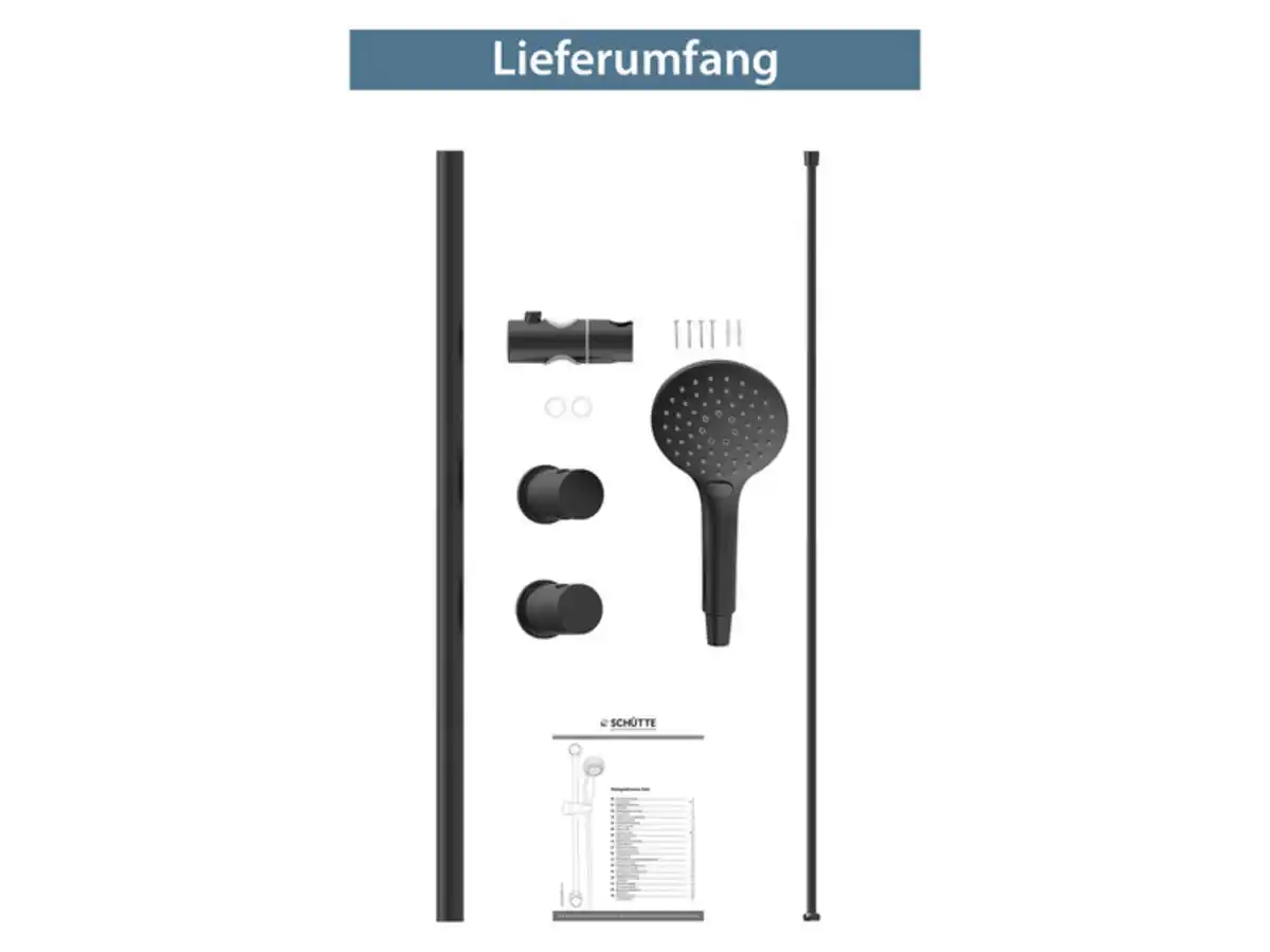 Bild 3 von Schütte Duschset »Raven«, mit Wellness-Handbrause