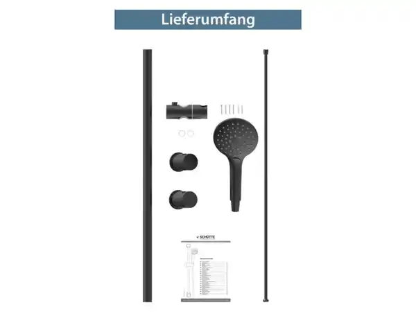 Bild 3 von Schütte Duschset »Raven«, mit Wellness-Handbrause