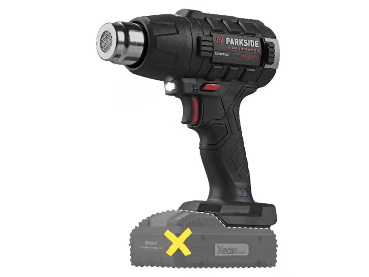 Bild 1 von PARKSIDE PERFORMANCE® 20 V Akku-Heißluftgebläse »PPHLGA 20-Li A2«, ohne Akku und Ladegerät